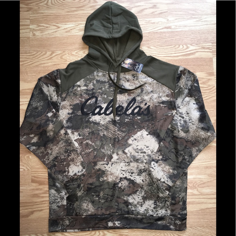 🆕 True Timber Hoody, Cabelas Camo, Sz Lg